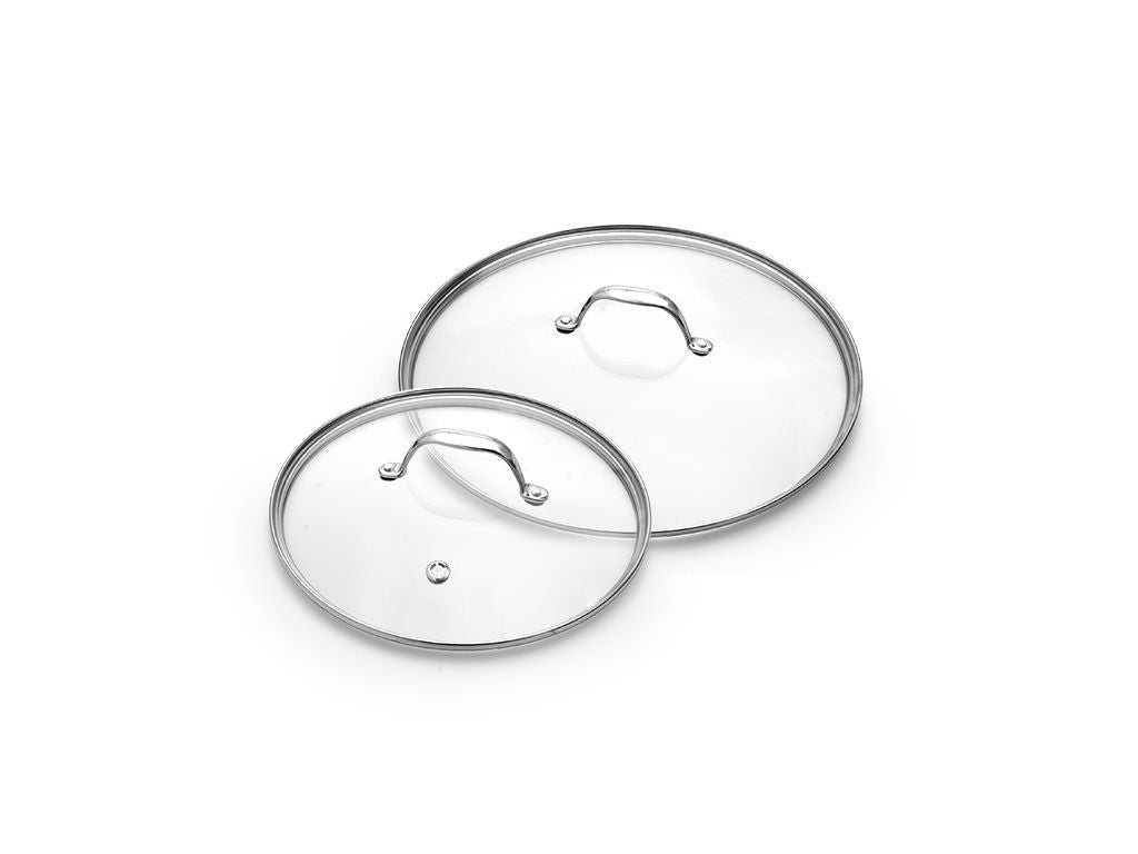 GLASDECKEL-SET 24/28 CM – 2-TEILIG - 1