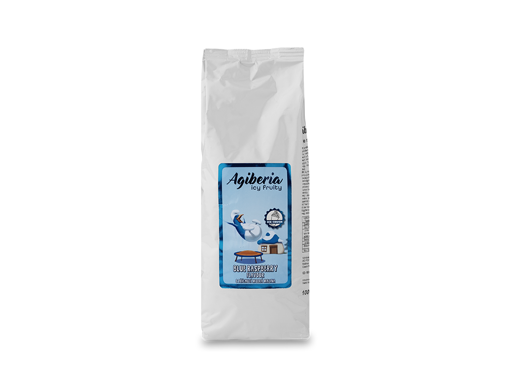 BLAUE HIMBEERE SLUSH-EIS-MIX – 1 KG - 1