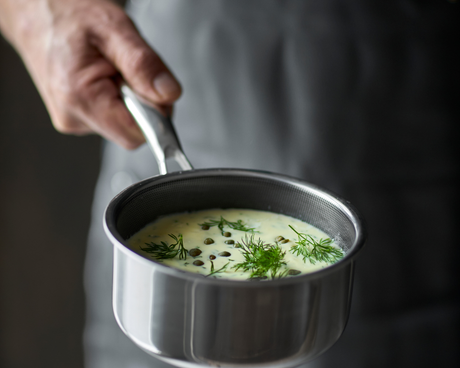 Kaperssauce mit Dill – einfaches Rezept für cremige Sauce mit Kapern