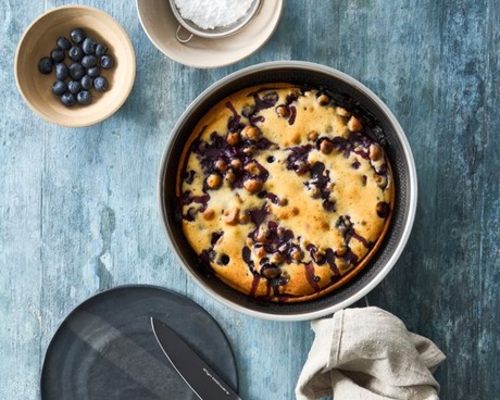Clafoutis mit Heidelbeeren