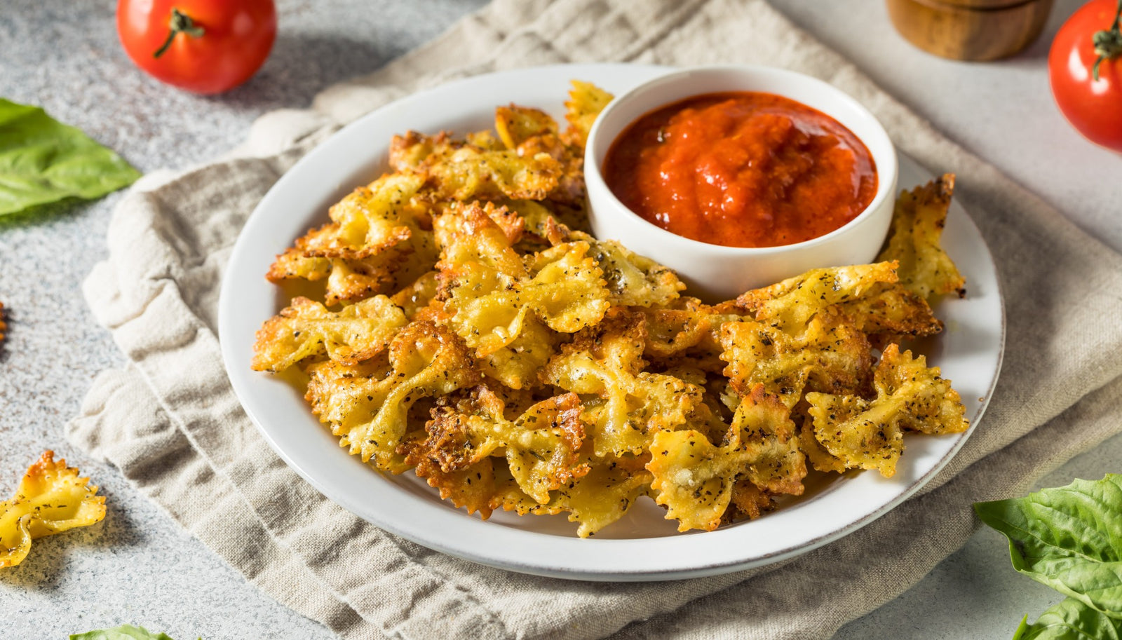 TikTok Pasta Chips in einer Airfryer von ONYX Cookware