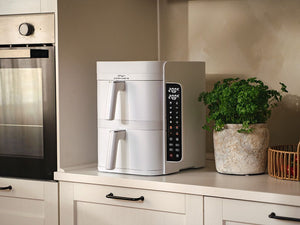 HEISSLUFTFRITTEUSE - DUAL STACK 12L - WEISS - 5