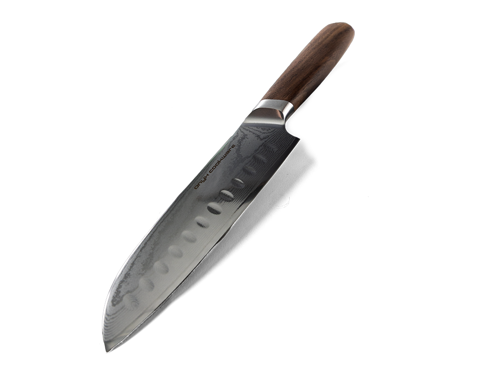 Damast-Santokumesser 18cm