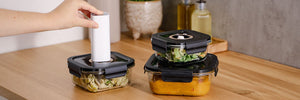 SQUARE VACUUM GLASS CONTAINER - 800ML - 7