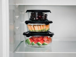 ROUND VACUUM GLASS CONTAINER – 635ML - 3