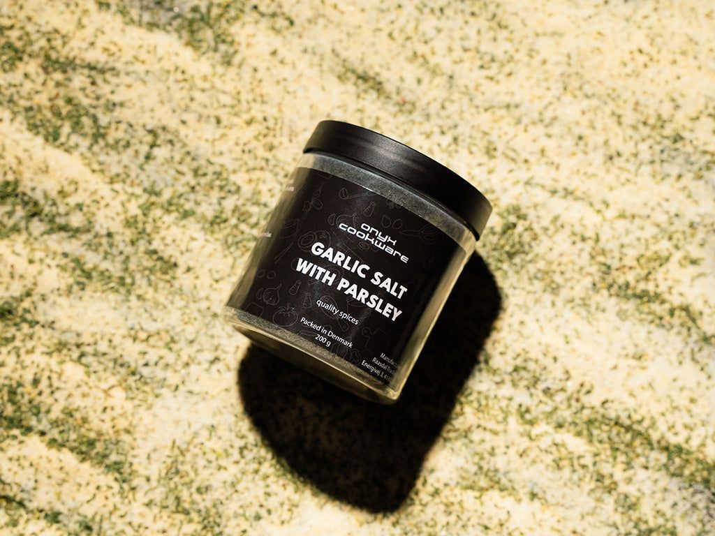 KNOBLAUCHSALZ MIT PETERSILIE - 2