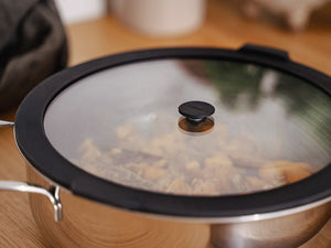 STORAGE GLASS LID – 18CM - 7