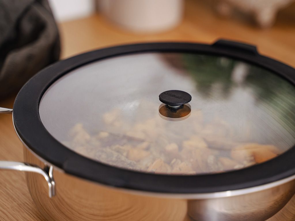 STORAGE GLASS LID – 24CM - 7