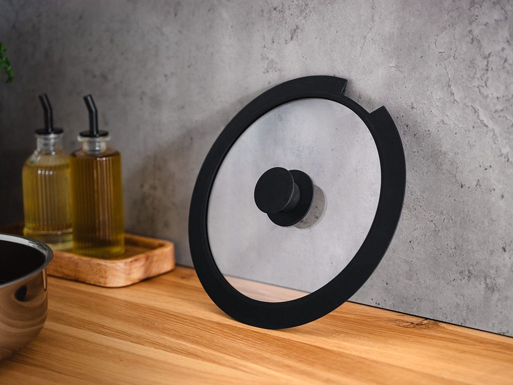 GLASDECKEL OHNE GRIFF – 2-STÜCK - 2