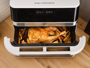 HEISSLUFTFRITTEUSE - DUAL BASKET - 12L