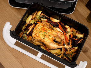 HEISSLUFTFRITTEUSE - DUAL BASKET - 12L - 8