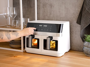 HEISSLUFTFRITTEUSE - DUAL 11L - SET