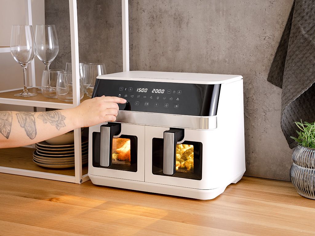 HEISSLUFTFRITTEUSE - DUAL - KOMPLETT SET - 15