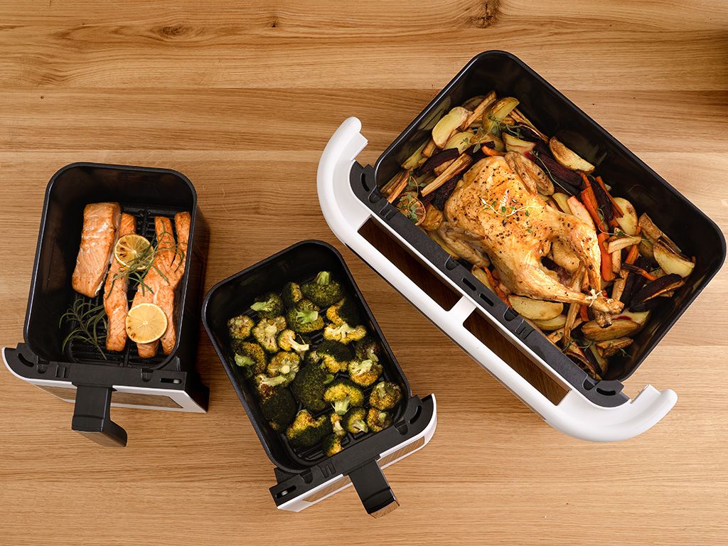 HEISSLUFTFRITTEUSE - DUAL 11L - SET