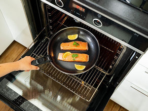 BRATPFANNE MIT ABNEHMBAREM GRIFF 3 STÜCK SET - 5