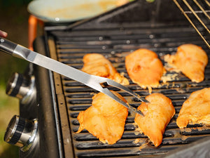 BBQ GABEL AUS EDELSTAHL - 4