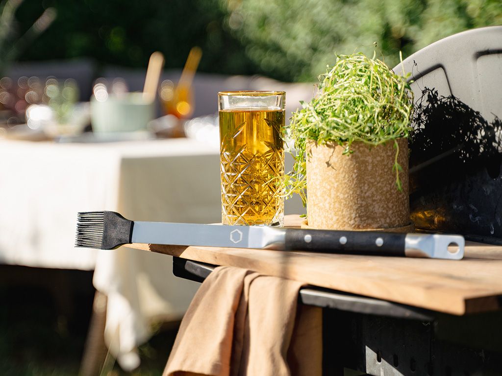 BBQ SILIKONPINSEL AUS EDELSTAHL - 2