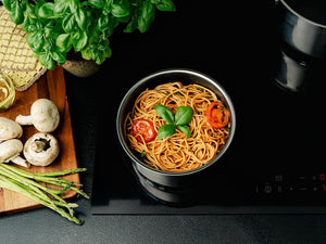 SOßENTOPF MIT ABNEHMBAREM GRIFF 18CM SET - 4