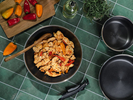 HANDLELESS WOK 30CM - 2