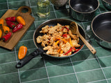 BRATPFANNE MIT ABNEHMBAREM GRIFF 30CM SET