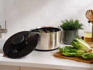 SALATSCHLEUDER AUS EDELSTAHL