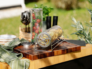 SET MIT GEMISCHTEN GRILLKÖRBEN