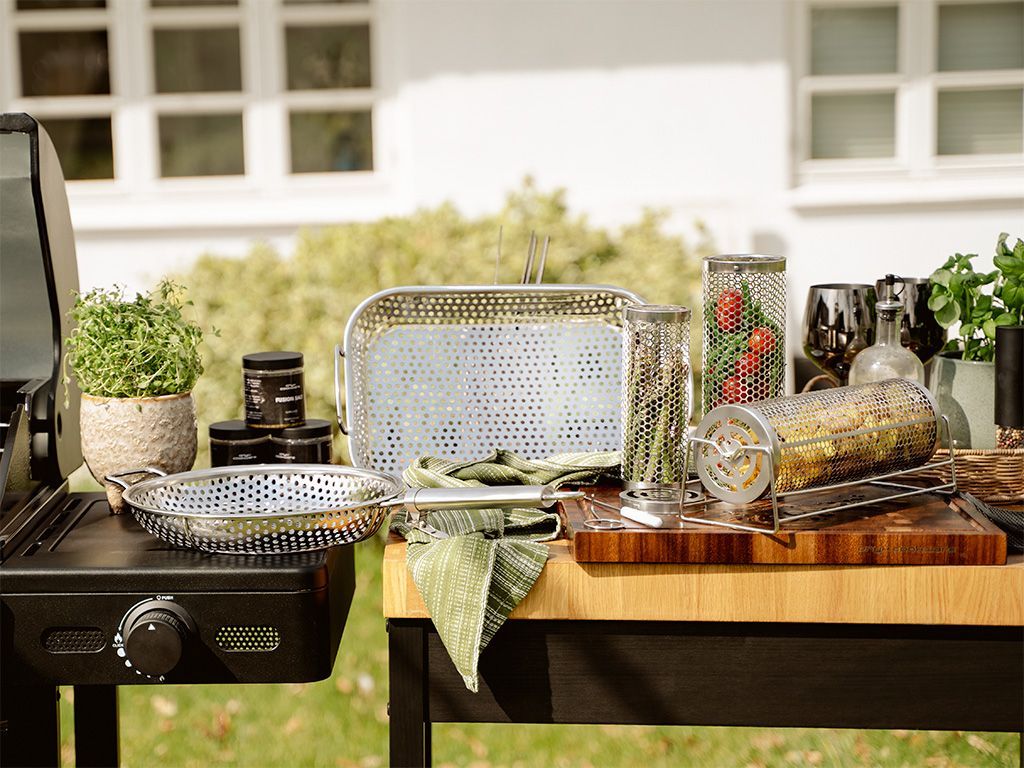 GRILLKORB ZYLINDER – GROSS