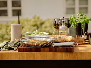 BBQ GRILL PAN WITH DETACHABLE HANDLE 28CM - 5