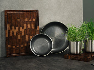 BRATPFANNE MIT ABNEHMBAREM GRIFF 30CM SET - 2