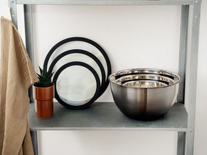 EDELSTAHL-RÜHRSCHÜSSELN – 3000ML - 9