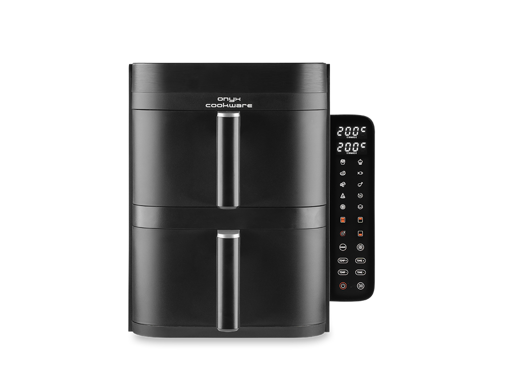 HEISSLUFTFRITTEUSE - DUAL STACK 12L – SCHWARZ - 1