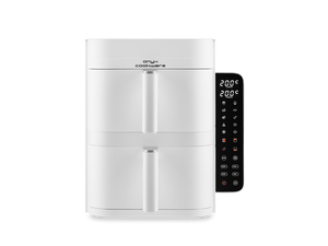 HEISSLUFTFRITTEUSE - DUAL STACK 12L - WEISS - 1