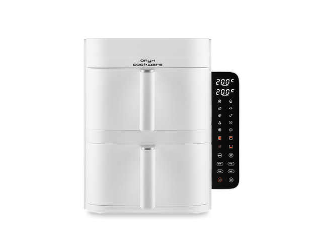 HEISSLUFTFRITTEUSE - DUAL STACK 12L - WEISS - 1