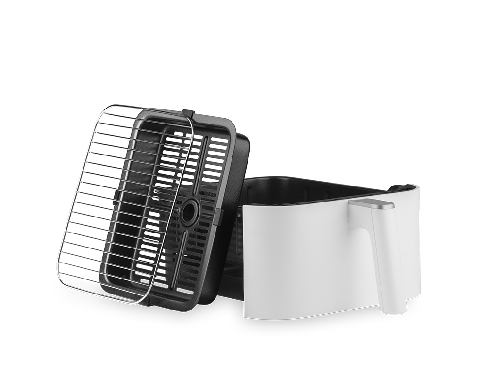 HEISSLUFTFRITTEUSE - DUAL STACK 12L - WEISS - 2
