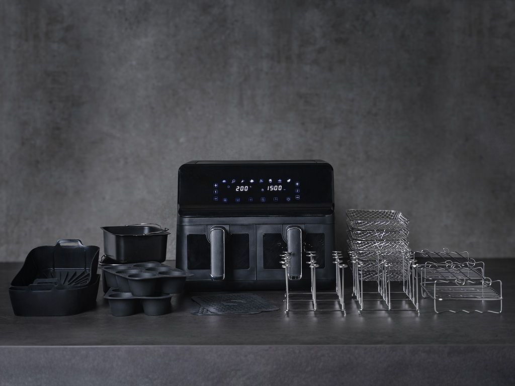 DOPPELTE HEISSLUFTFRITTEUSE SPEZIAL