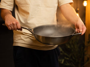 ZERO – NATURAL NON-STICK WOK PAN 30CM - 4