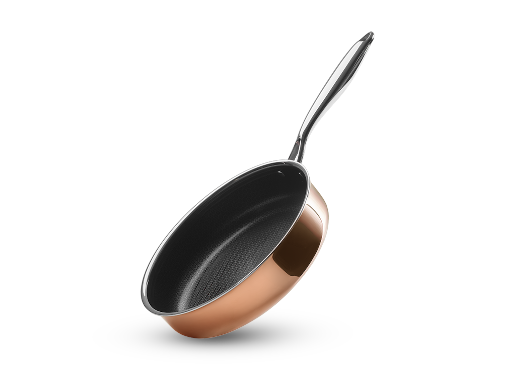 KUPFER HYBRID ANTIHAFT SAUTIERPFANNE 26 CM - 1