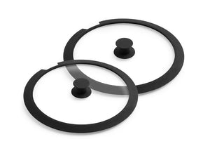 GLASDECKEL OHNE GRIFF – 2-STÜCK - 1