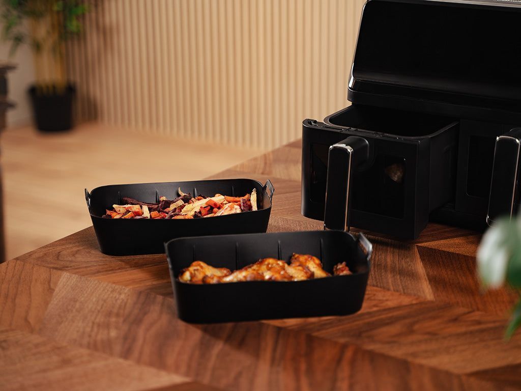 HEIßLUFTFRITTEUSE EINSATZ UND MATT 3-PACKUNG – DUAL - 5