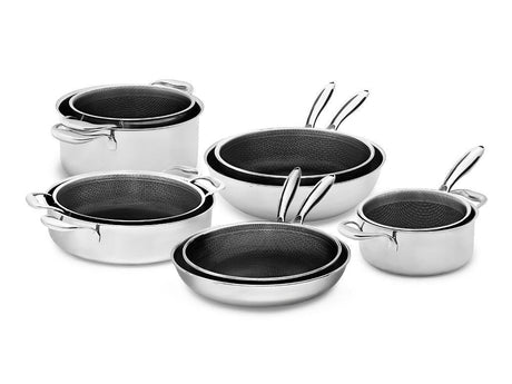 10-PCS MIXED COOKWARE SET - 1