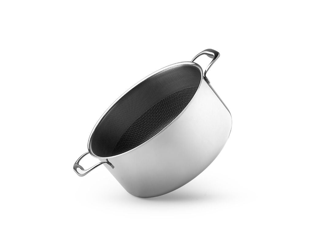 Kochtöpf 24 cm (5L) | Hybride Antihaft ONYX COOKWARE Köchtopf