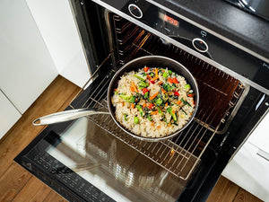 WOK-SCHMORPFANNEN-SET – 2 STÜCK