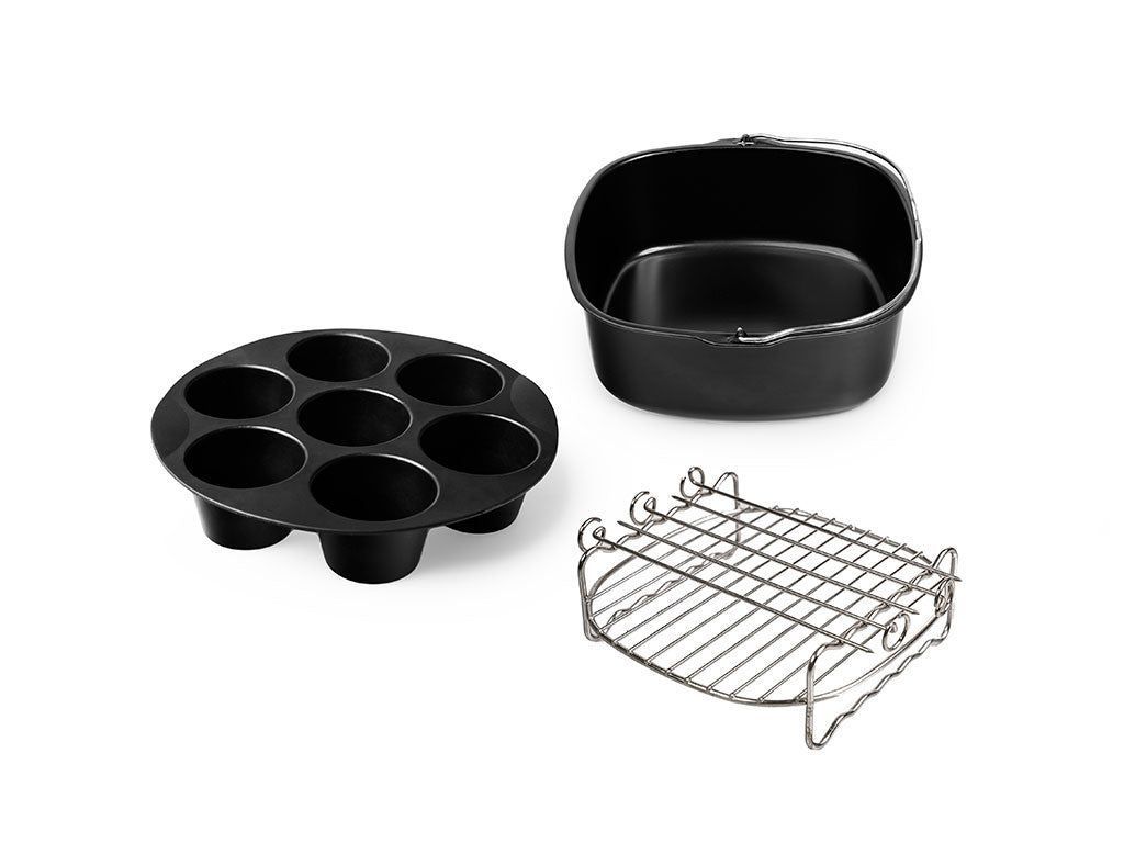 HEISSLUFTFRITTEUSE ZUBEHÖR 3-PACKUNG - 8L - 1