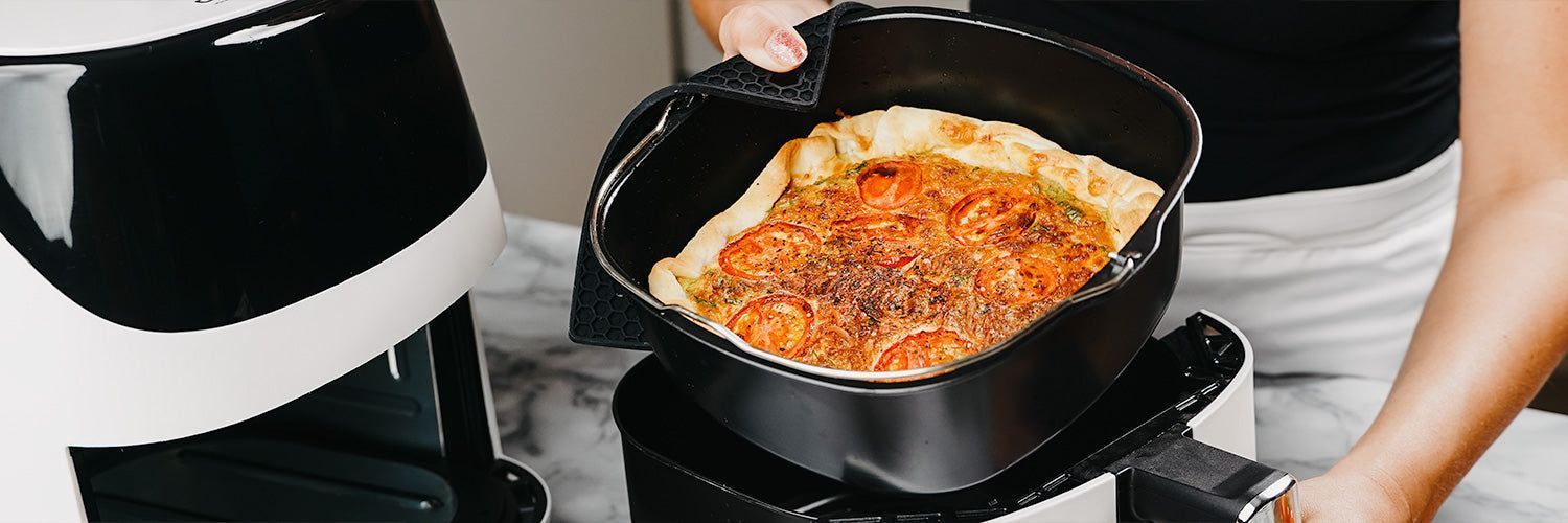 HEIßLUFTFRITTEUSEN KUCHENPFANNE - 5L - 9