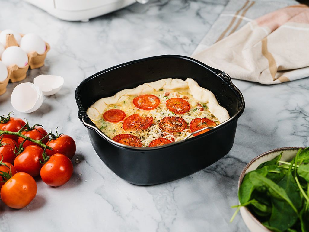 HEIßLUFTFRITTEUSEN KUCHENPFANNE - 4L - 4