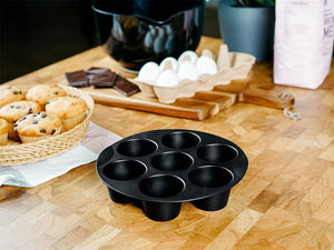 HEIßLUFTFRITTEUSEN MUFFINFORM - 4L - 6