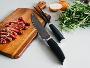 FLEISCHGABEL + TRANCHIERMESSER SET - 4