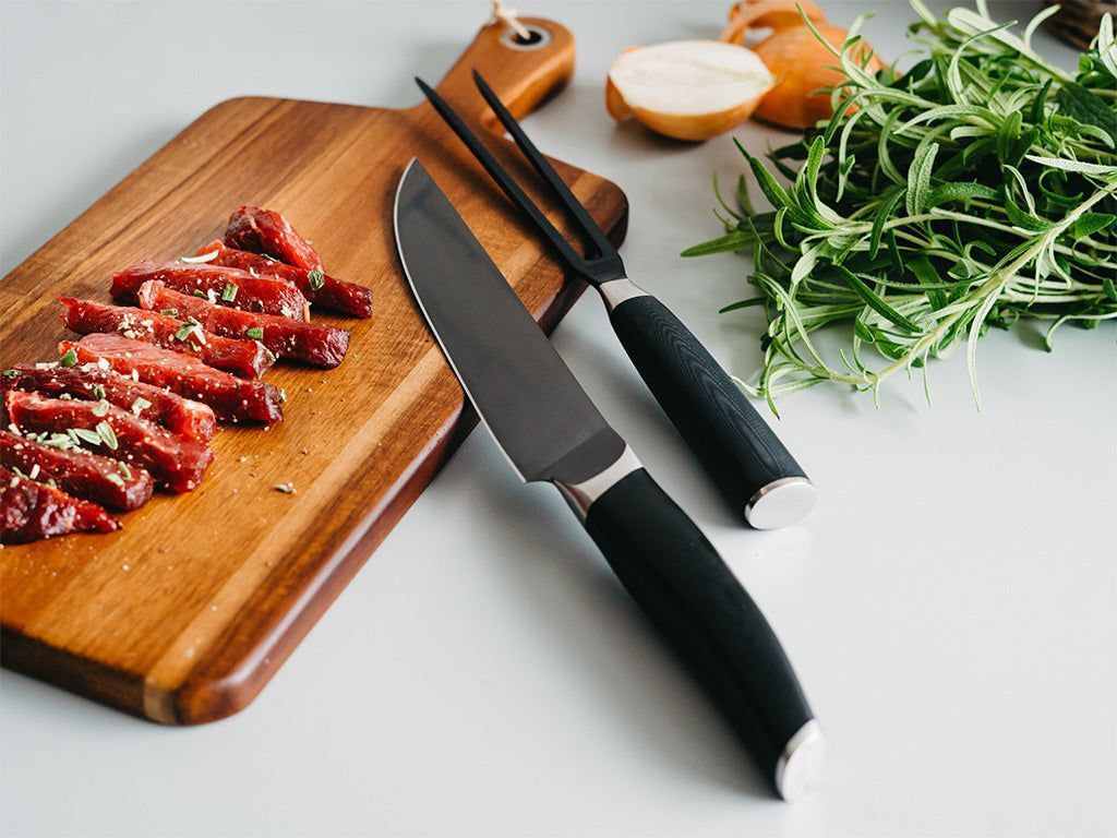 FLEISCHGABEL + TRANCHIERMESSER SET - 5