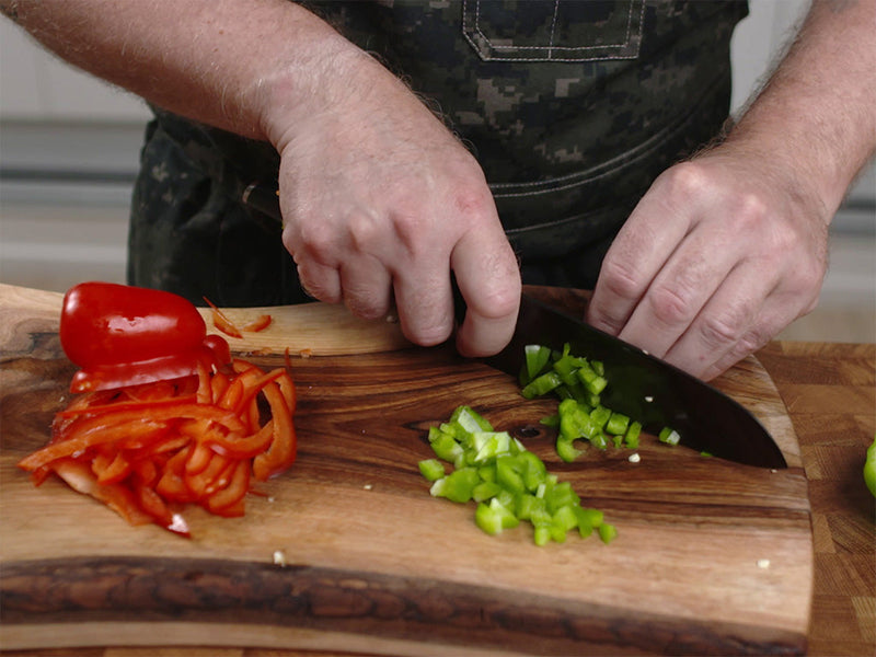 SANTOKU GEMÜSEMESSER 18CM