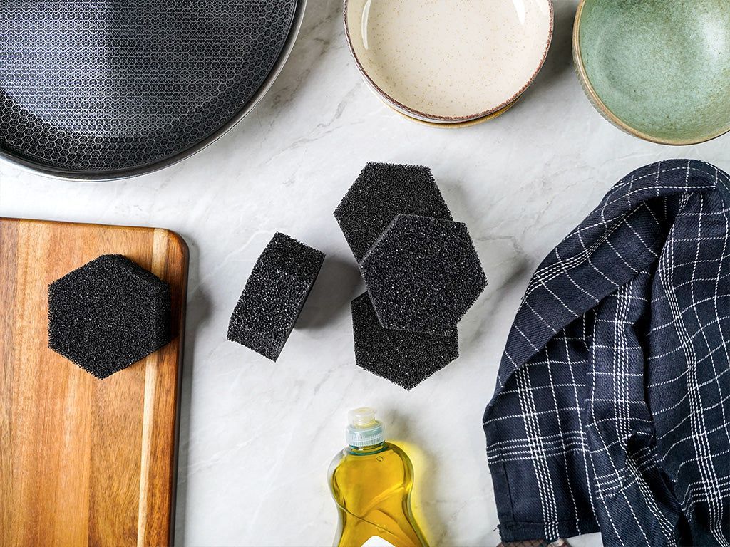 SILICONE CLEANING SPONGE 3-PC - 5